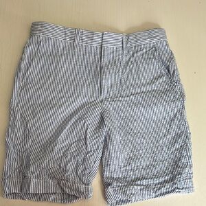 Crewcuts seersucker shorts size 8